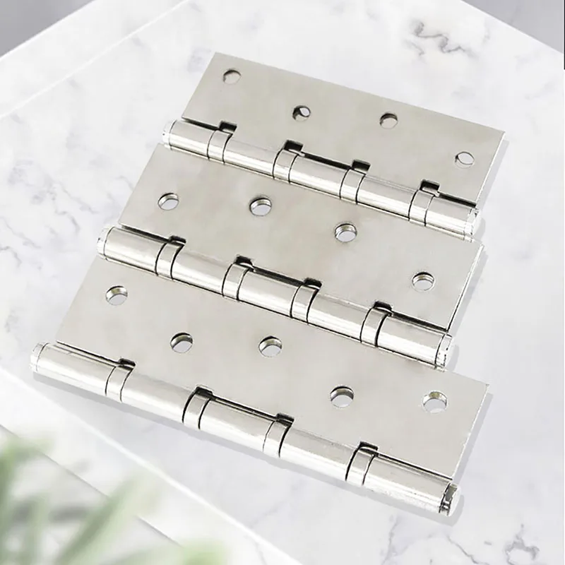 1PCS Silent Micro Hinges Small Flat Door Bearings for Cabinet Doors Windows Hardware Boxes - Mini Hinge for Loose Leaf Sheet