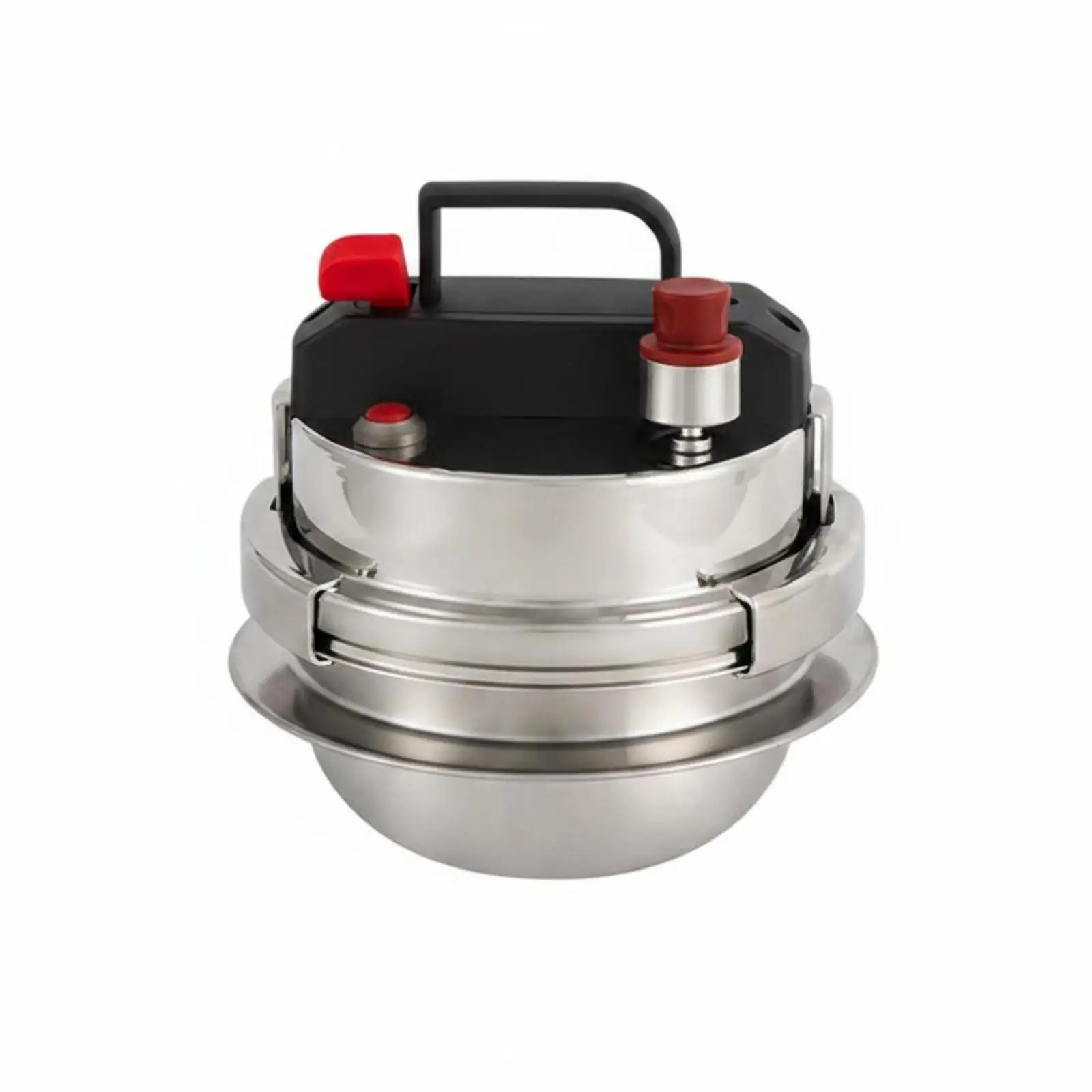 Portable Pressure Vessel 1.2 Liter Mini Pressure Vessel Compact Size Cookware for Campers, Mobile Users, Car Travel