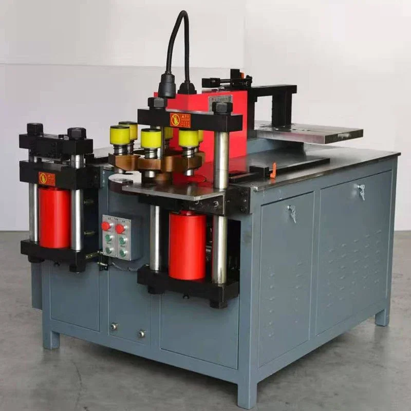 PLC Control Hydraulic Multifunction Numerical Control Busbar Machine