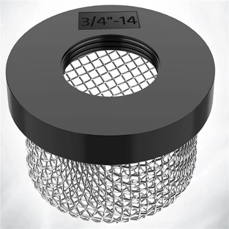 AC88-2X Mesh Aerator Screen Strainer For Livewell Pump, For 3/4 Inch - 14 Female Thread,Enhancing Filtering And Aeration