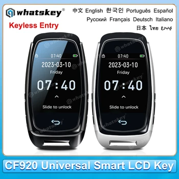 CF920 LCD Smart Key Uniwersalny zmodyfikowany zdalny inteligentny kluczyk samochodowy LCD do Audi do Forda do VW do KIA do BMW Keyless entry Auto Lock
