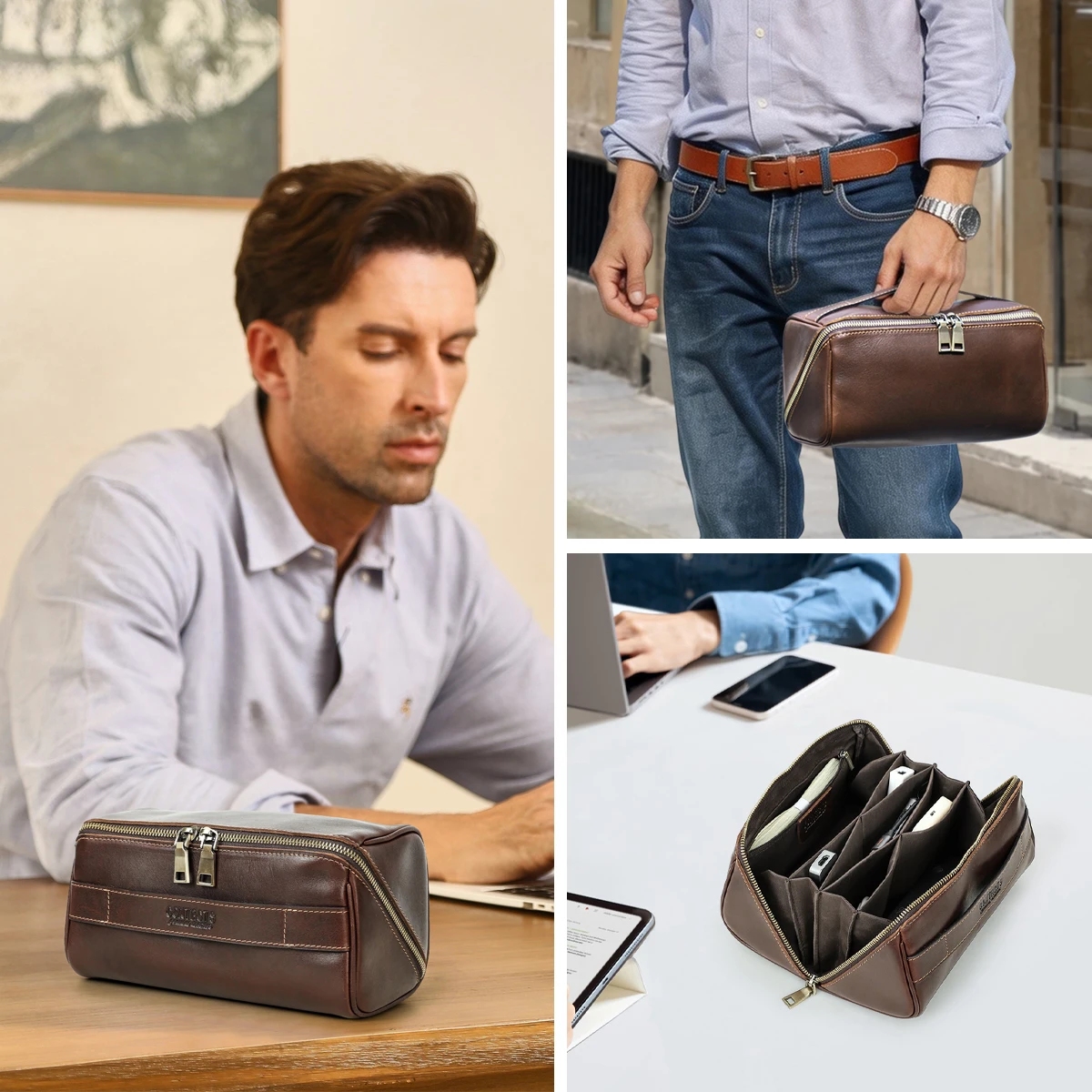Bolsa organizadora de cabos de - Travel Organizer Men avaliação e preço