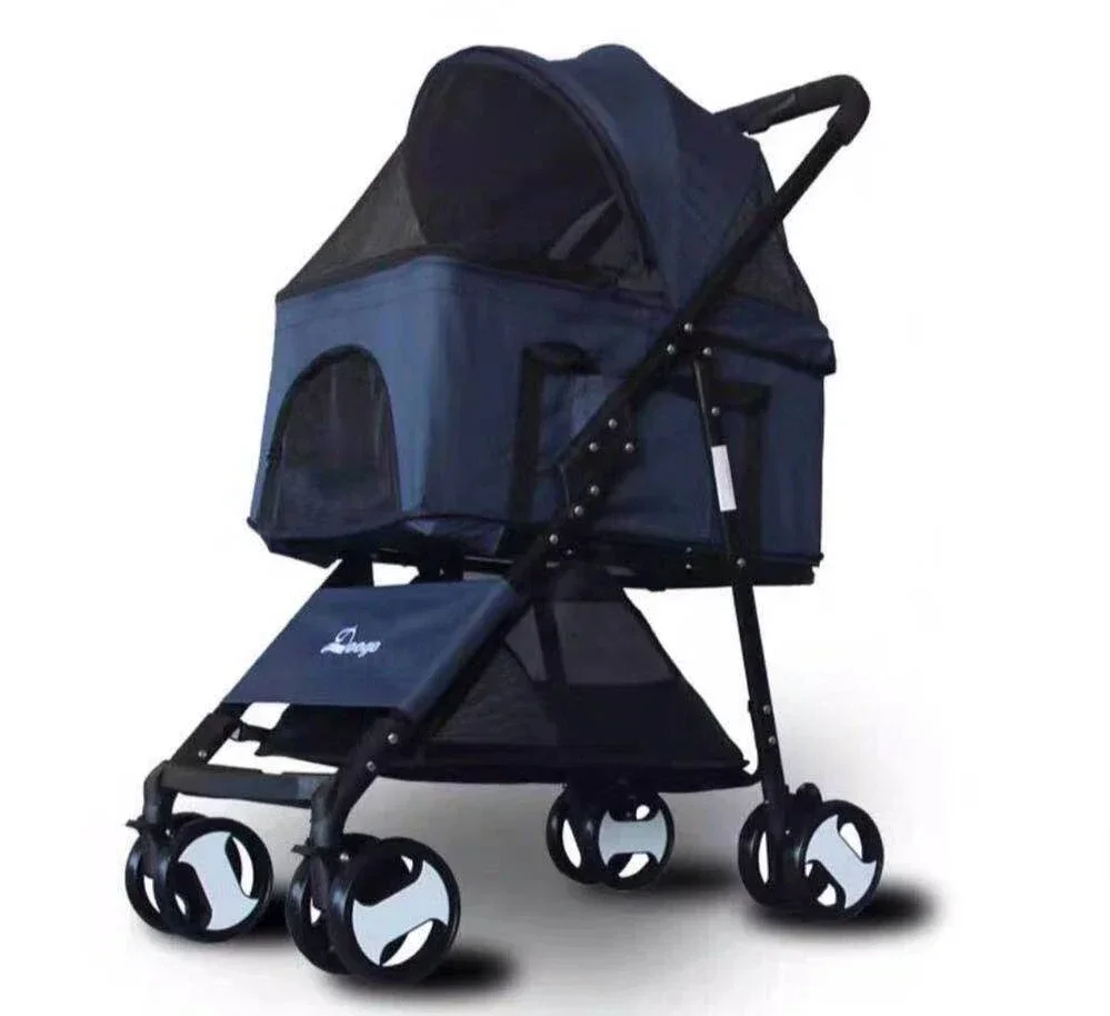 

Pet cart, separate, Teddy car, small cart, foldable and portable dog walker.