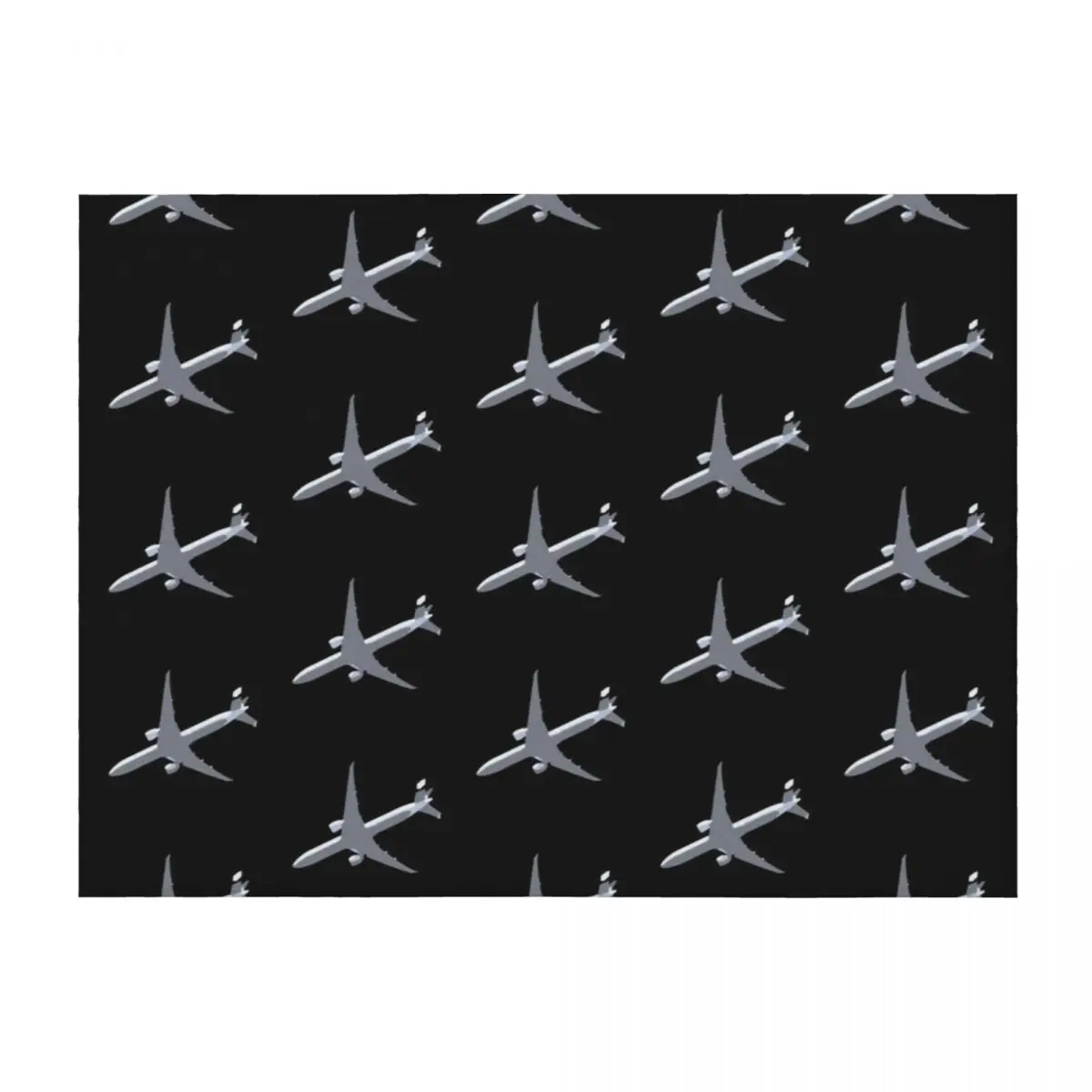 

airplane icon Throw Blanket Custom Extra Large Throw Bed Decorative Sofa Blankets
