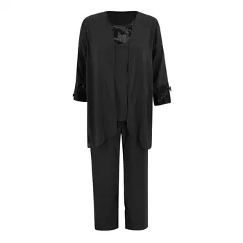 6 best sales Blusa e calça de chiffon - №5