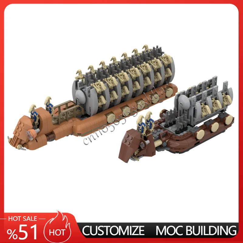 534 أجزاء MOC ستار معركة القوات سفينة النقل نموذج بنة الطوب التجمع الإبداعي ألعاب تعليمية هدايا عيد ميلاد الاطفال