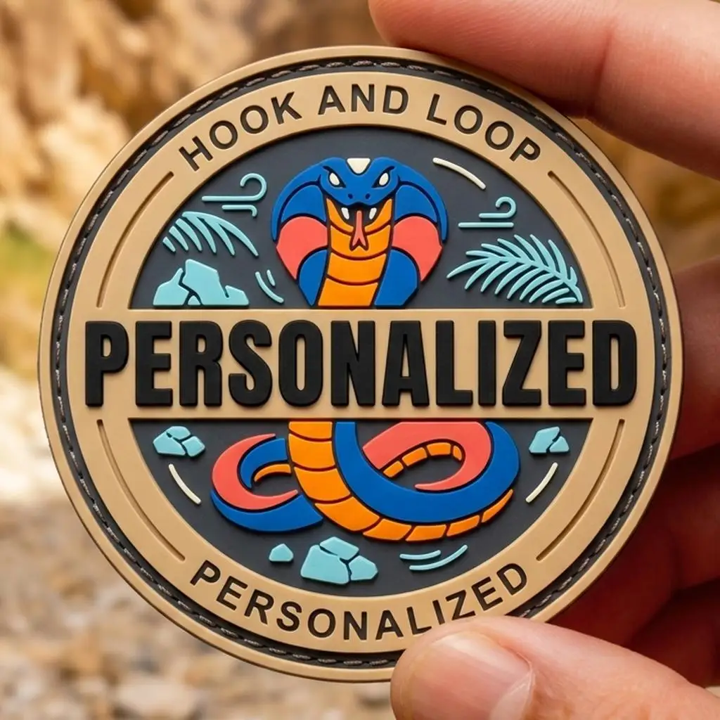 Wash‑Resistant 3D Embossed Soft Silicone Patches Custom Logo Detachable Badges Hat Backpack Decor Accessories