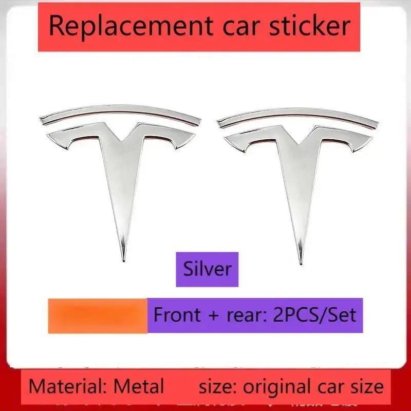 2 Front Rear silver