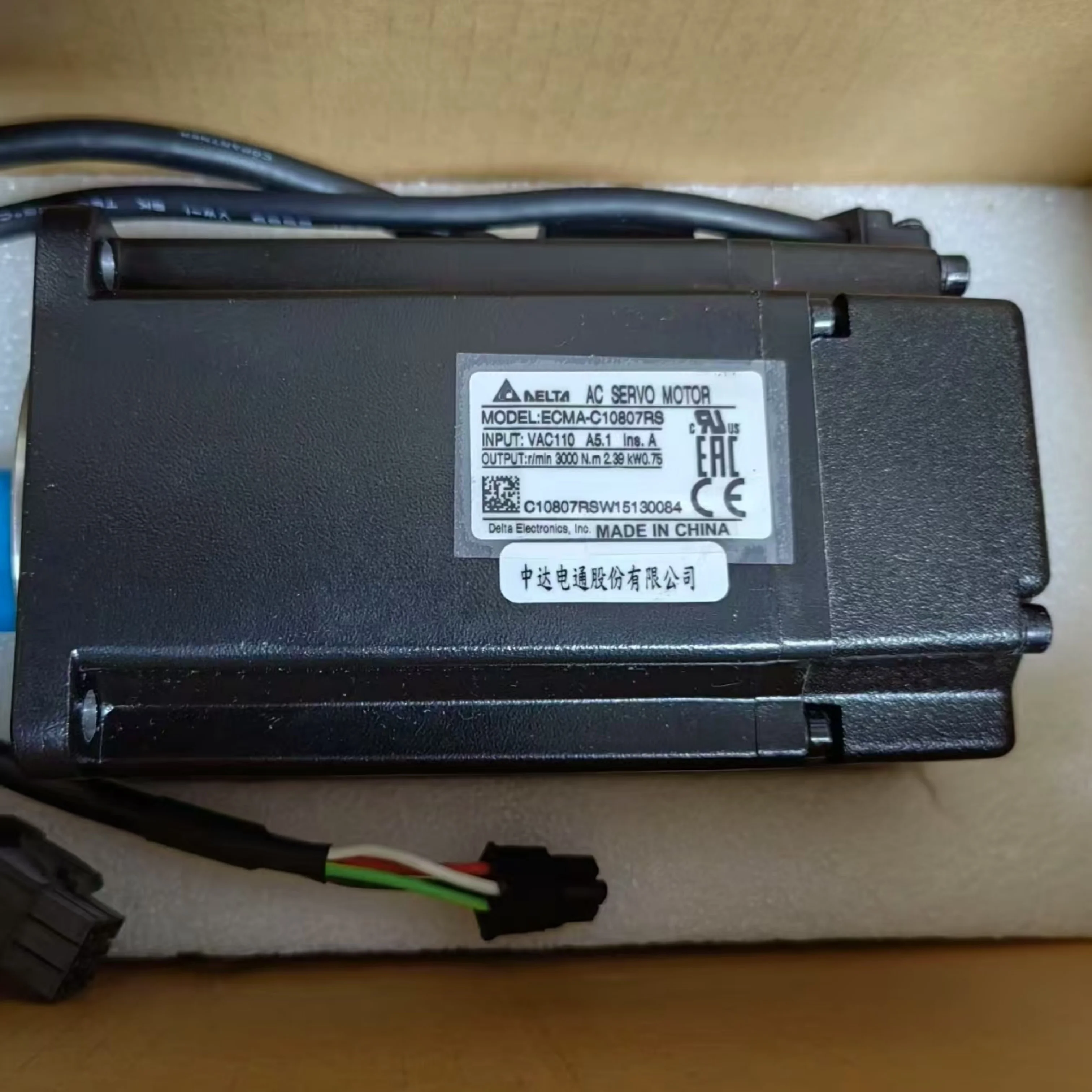 ECMA-C10807RS เซอร์โวมอเตอร์ ต้นฉบับใหม่