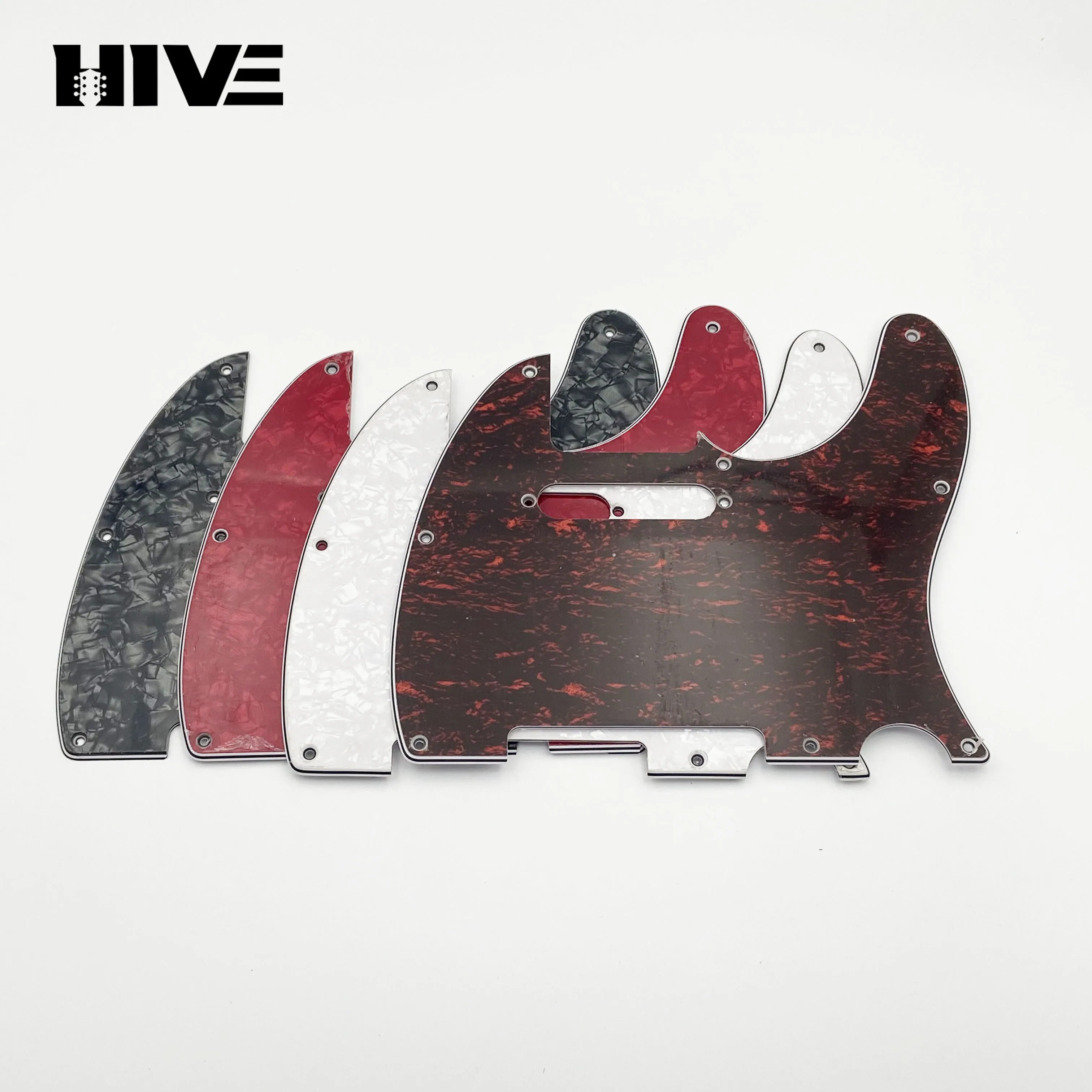 

TL Electric Guitar Protective Cover Single Double Coil Front Cover PVC Three-layer Scratch Resistant Pearl Finish Guitar Panel