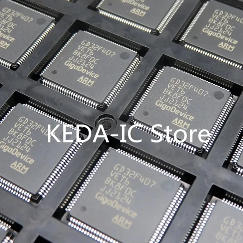 

1-50 шт./лот GD32F407VET6 LQFP100 новый оригинал