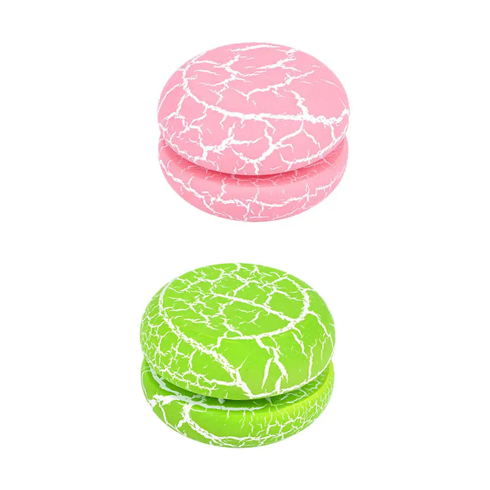 2Pcs Wooden Yo-Yo Crack Ball Kids Educational Playthings Fun Wrist Exercise Portable Gift Yo-Yo Ball Kids Educational Toy