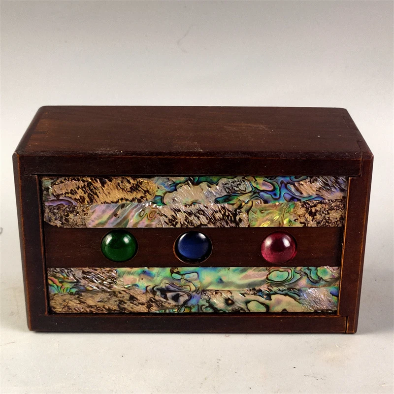 Antique miscellaneous items, bamboo joint crafts, rosewood, fine gemstone, mechanical box, jewelry box, decorative item