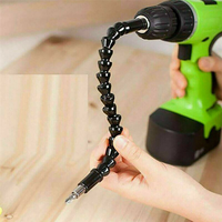 2025 Trend105 Degree Right Angle Drill Adapter Flexible Shaft Extension 105 Degrees 1/4 Inch Extension Hex Drill Bit Durable Eas