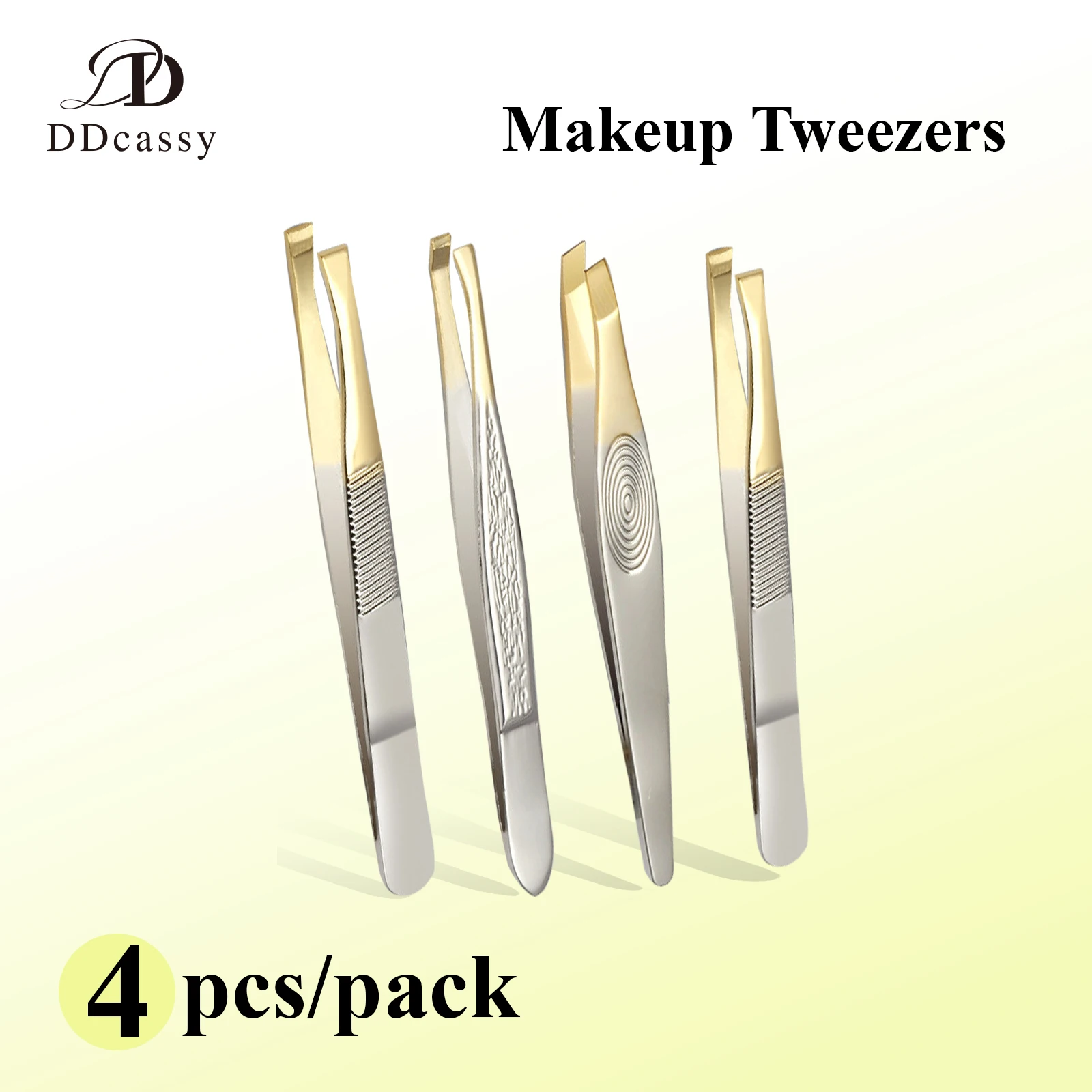 Herramientas de maquillaje Pinzas para pestañas DIY Pinzas para cejas Pinza para el cabello