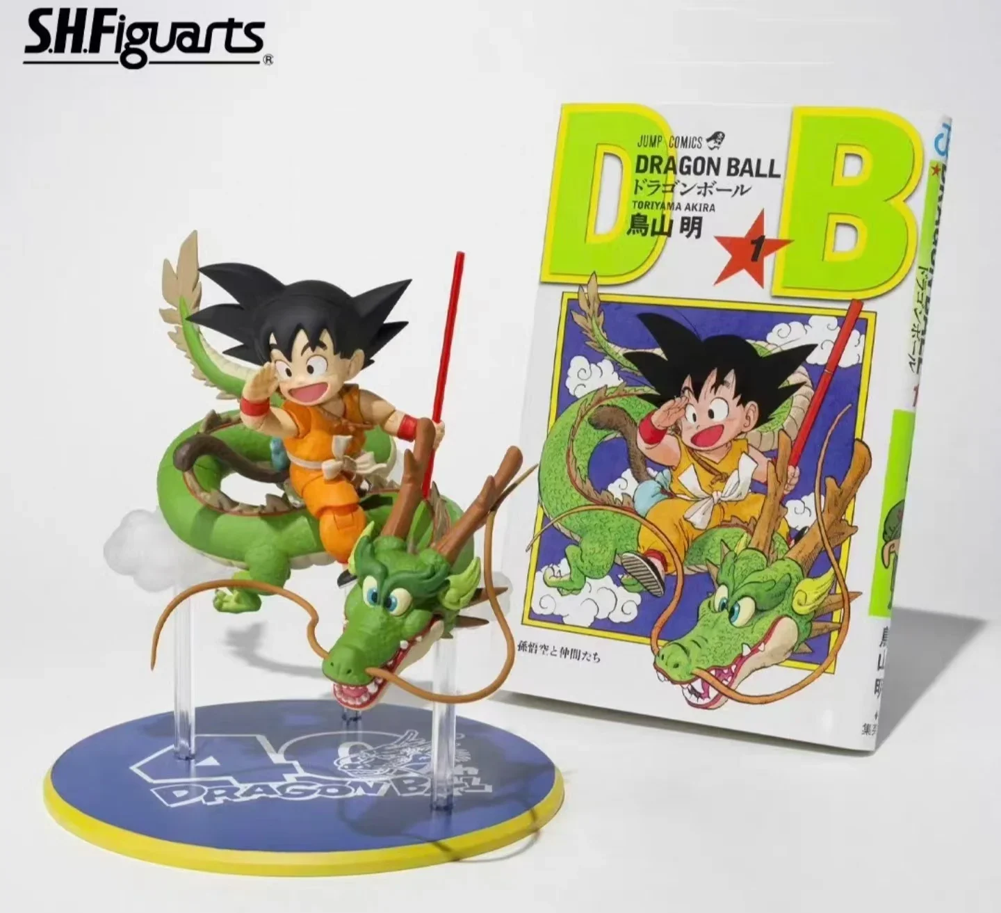 

Original Dragon Ball S.H.Figuarts SHF SON GOKU Dragon 40th Anniversary Edition Action Figures Model Collection Toys In Stock