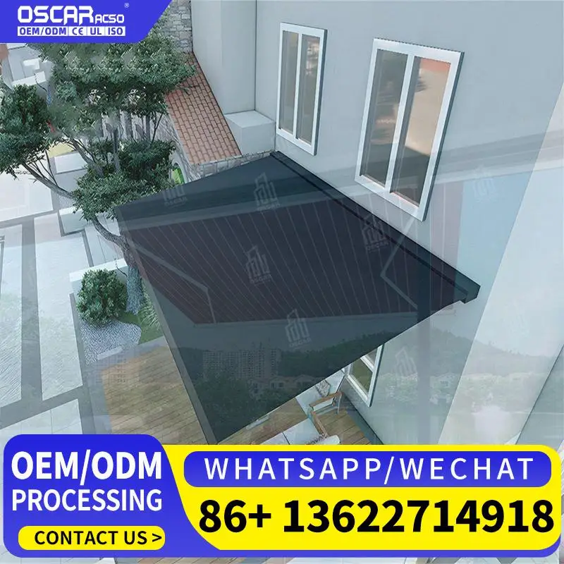 

Прямая продажа, моторизованный пульт дистанционного управления, уличная рама из алюминиевого сплава, водонепроницаемый, с защитой от ультрафиолета, для балкона, патио, сада, выдвижной тент