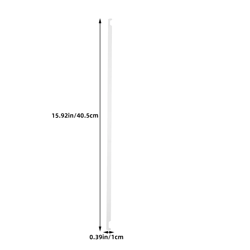 20Pcs Hanging File Bars for Wall Sturdy File Holder Vertical Document Organizer Efficient Mail and Receipt Storage Office