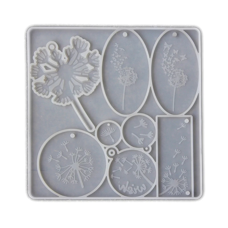 

Flexible Dandelions Pendant Resin Mold for Bracelets and Hanging Decoration R3MC