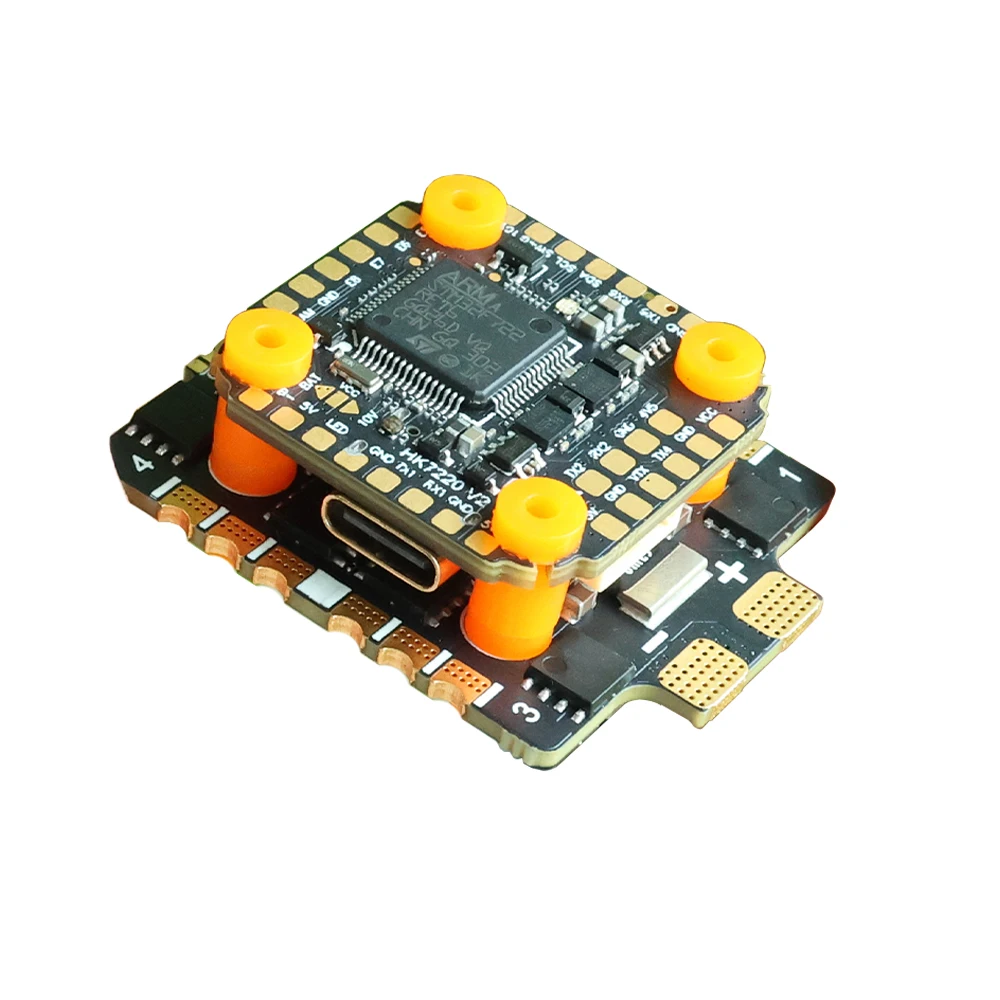 Pilha de vôo HAKRC 60A MiniF7 / MiniF4 2-6S 20*20mm compatível com unidade de ar DJI O3