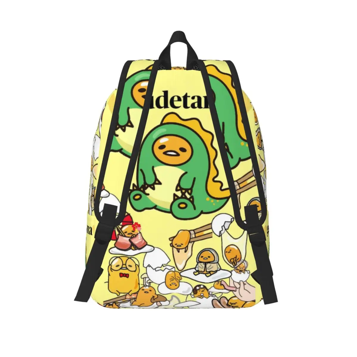 Mochila Gudetama para preescolar, guardería, escuela, estudiante, mochila, niño, niña, niños, mochila de lona al aire libre