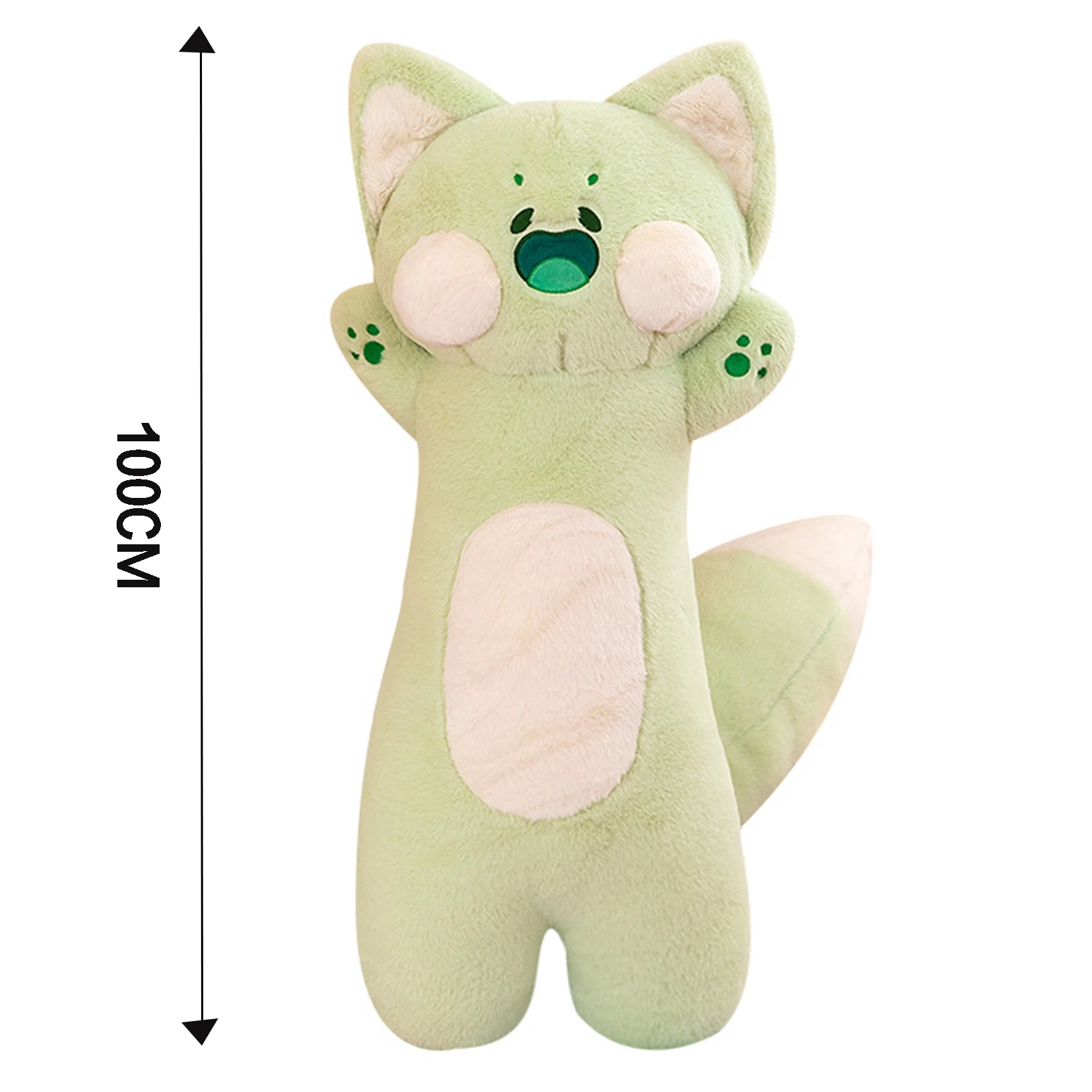 Kids Long Stuffed Pillow Dudu Cat Plush Toy Lovely High-quality Plush Doll for Baby Accompany Sleep Toy