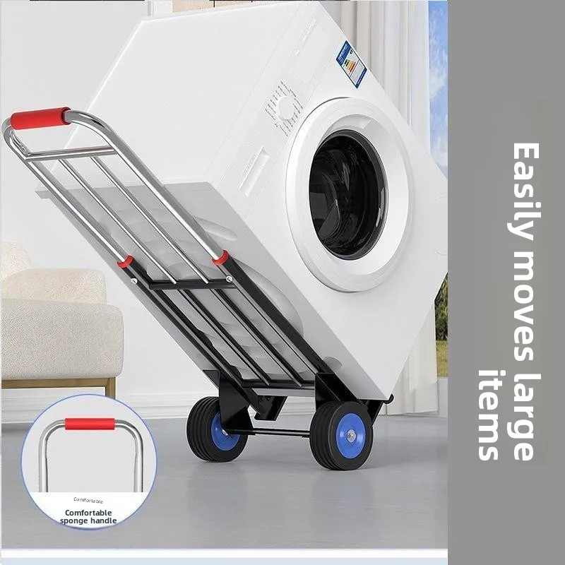 Carrinho de Cras Portátil  Leve para Transporte de Cargas, Carrinho de Cras para Cra de Vegetais