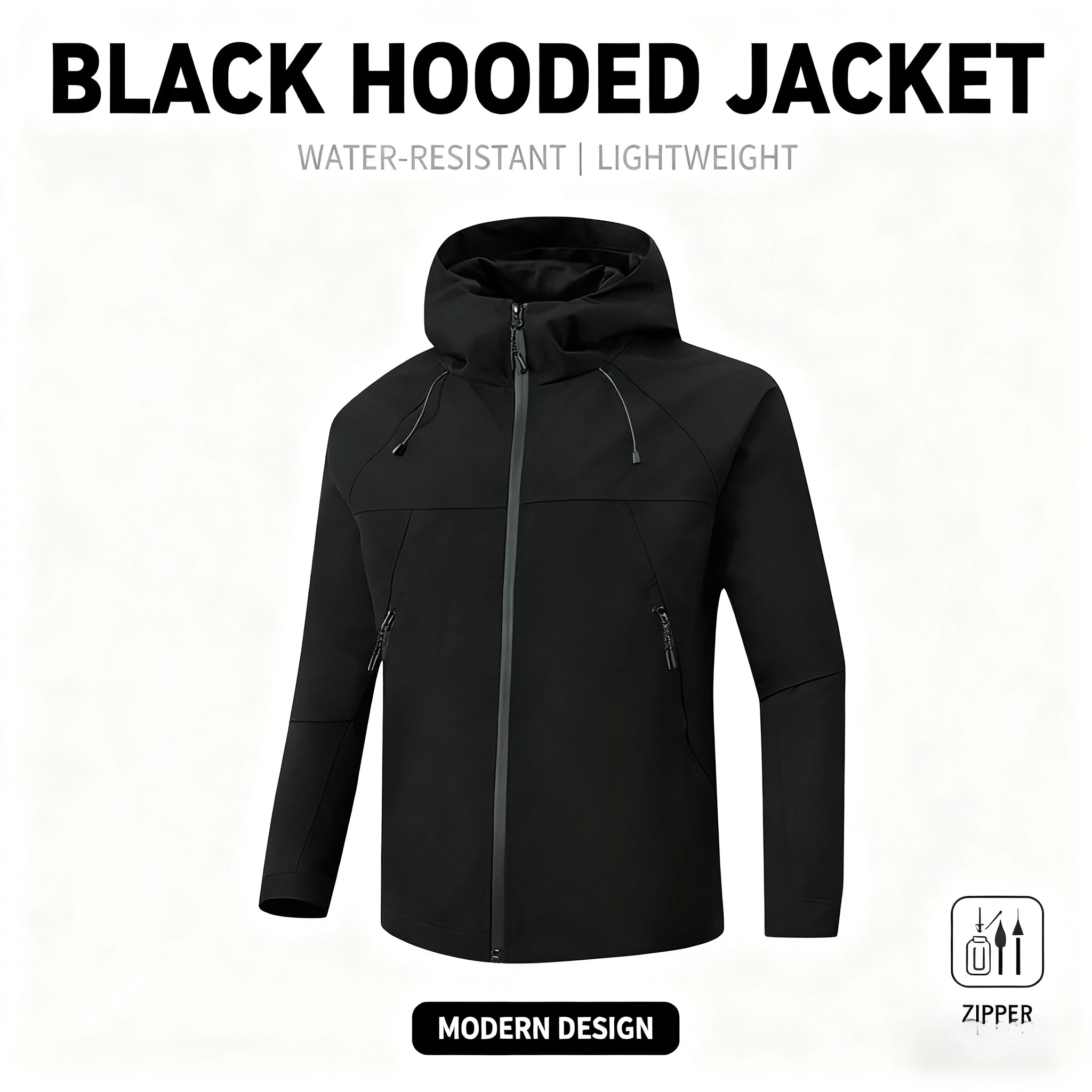 Men's Oversized Outdoor Waterproof American-Style Parka   Casual Jacket for Men - Driving Companion