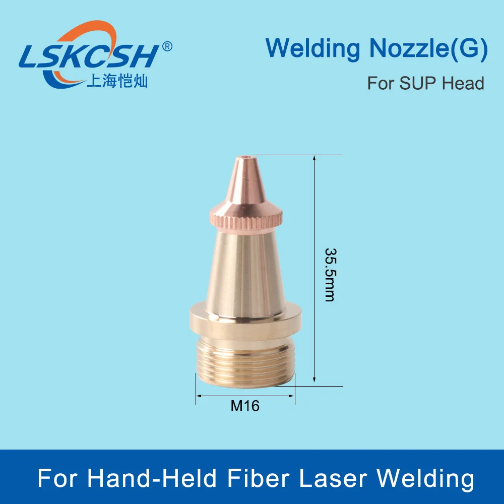 LSKCSH SUP20 Laser Welding Nozzles Copper Welding nozzle For Handheld portable laser machine SUP20S Laser Welding Head