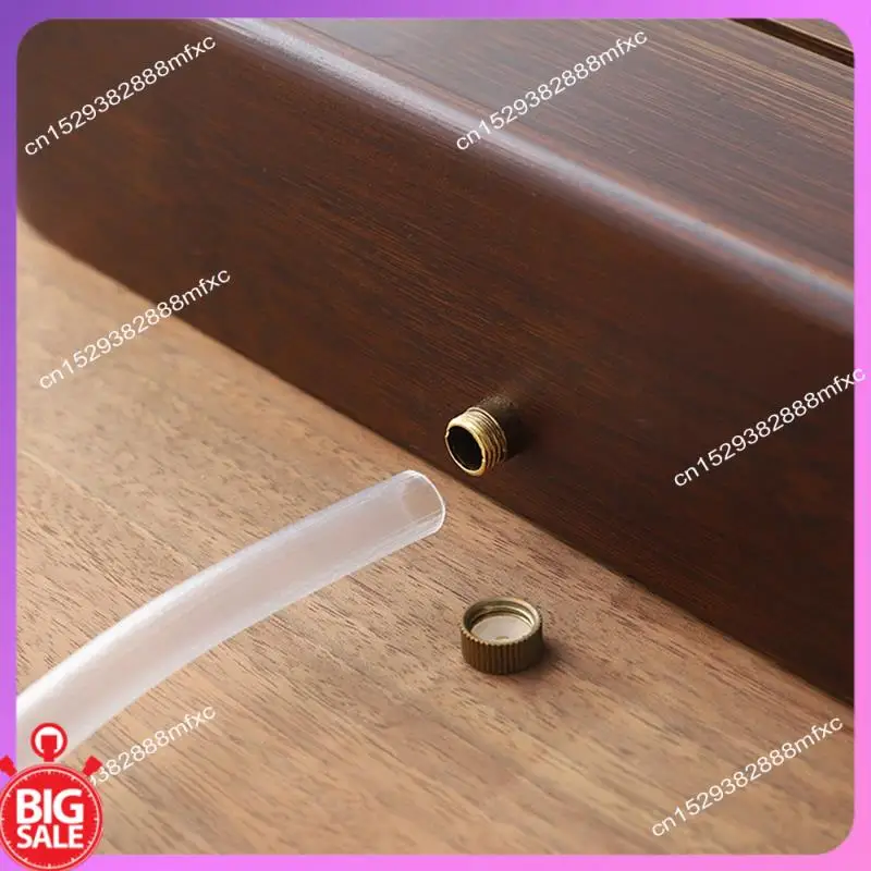 Big Deal Compact Bamboo Tea Tray With Built-In Water Storage And Drainage System For Effective Home Tea Serving