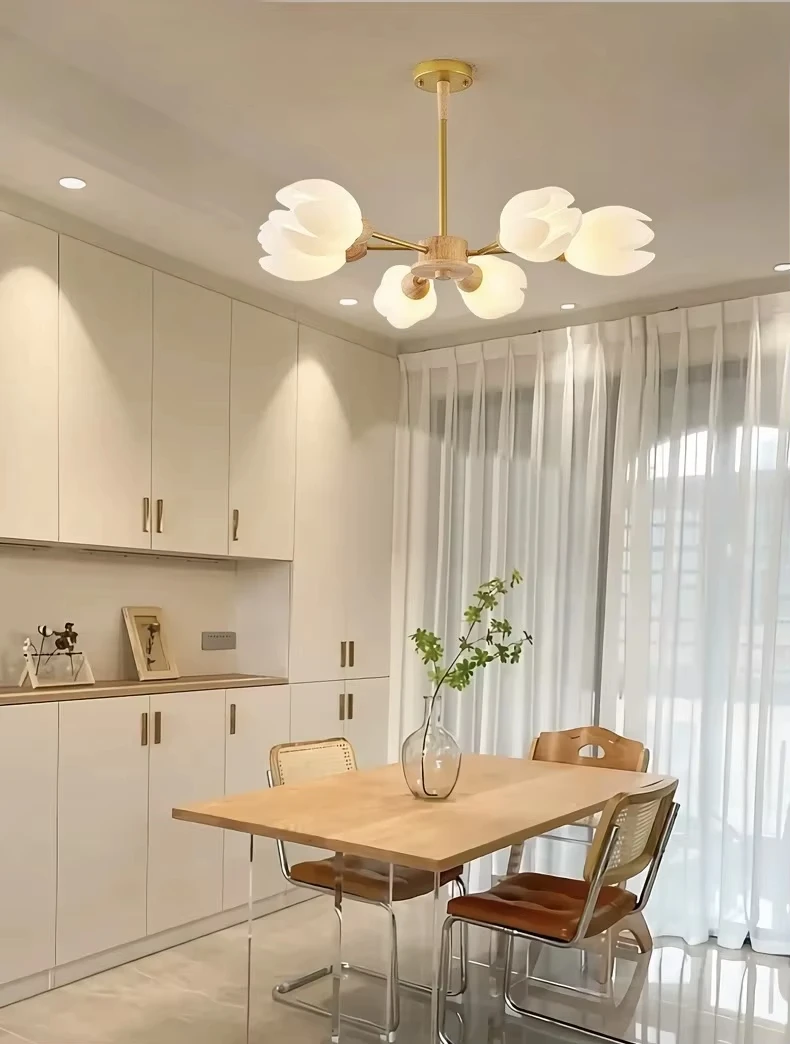 مصمم ضوء غرفة المعيشة الفاخرة الثريا غرفة الطعام غرفة النوم الرئيسية مصباح السقف المنزلي كاملة الراقية سيم الغلاف الجوي #2