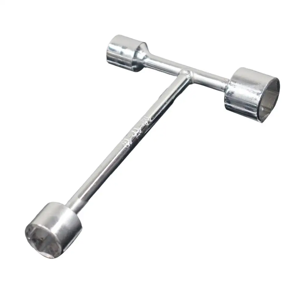 T Handle Bicycles 3 Way Hex Socket Wrench 8mm 9mm 10mm 12mm 14mm 17mm 19mm Socket Spanner For Cycling Repair Wrenches Hand Tools view 2