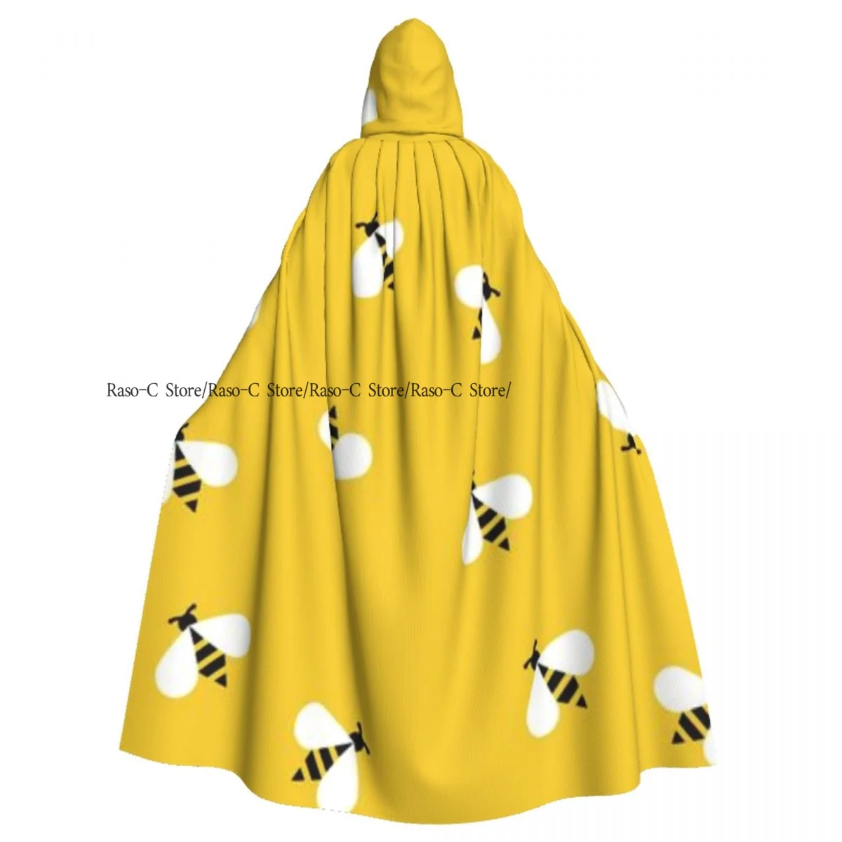 Hooded Cloak Unisex Cloak with Hood Bee And Honey Cloak Vampire Witch Cape Cosplay Costume