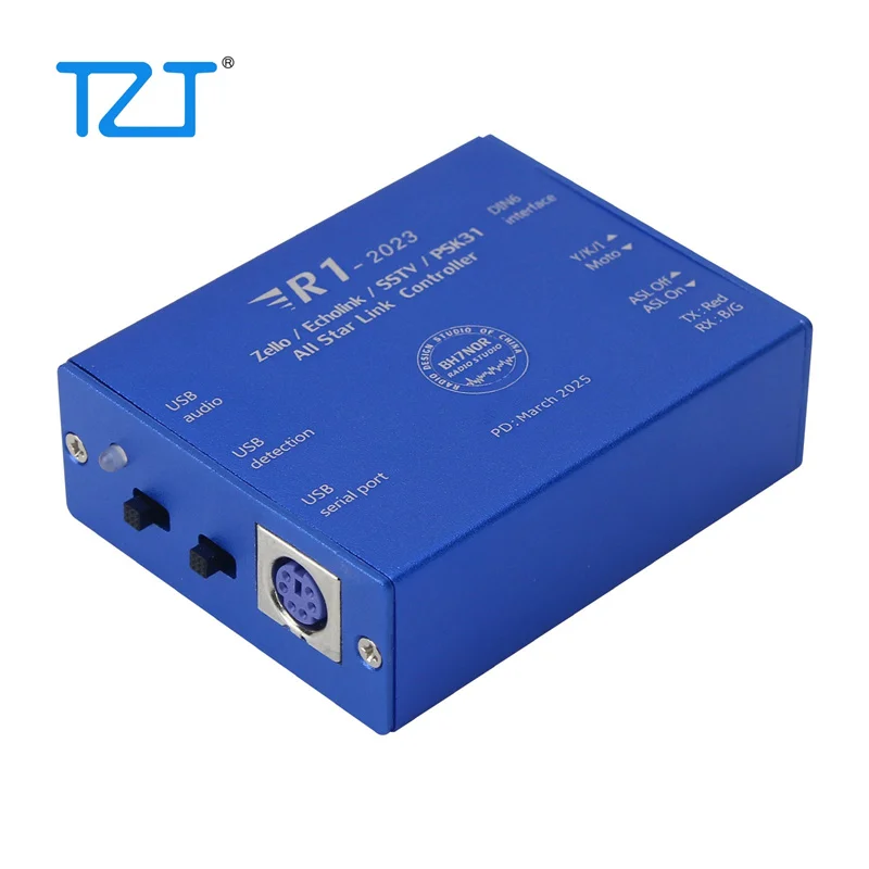 TZT لـ Echolink & Zello YY واجهة الصوت لوحة تحكم راديو شبكة USB إصدار بطاقة الصوت