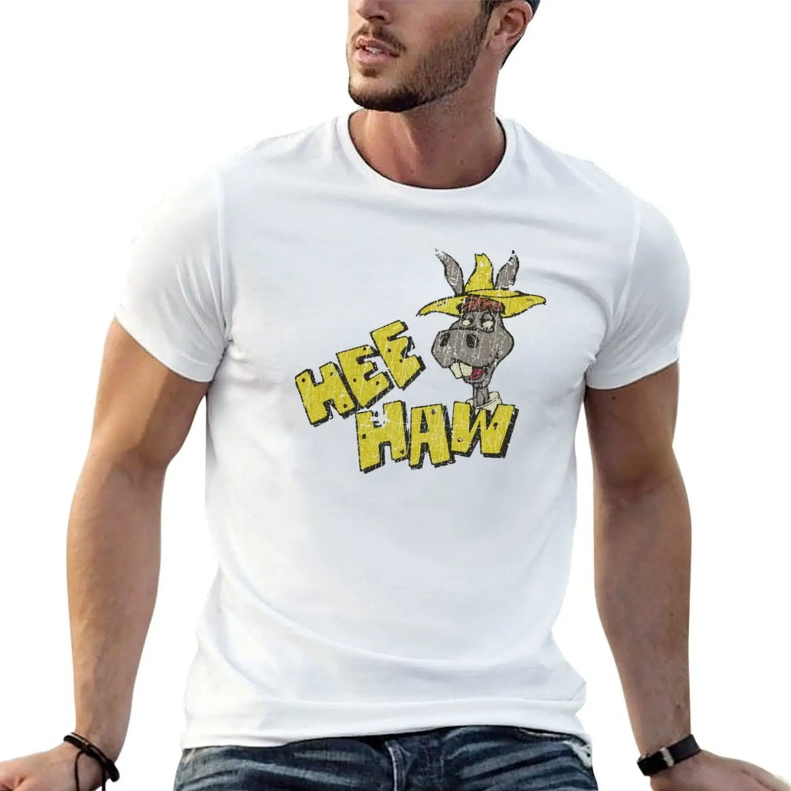 

Hee Haw T-Shirt t shirt man luxury cotton t shirts man 100% t shirts for man graphic vintage T-shirt
