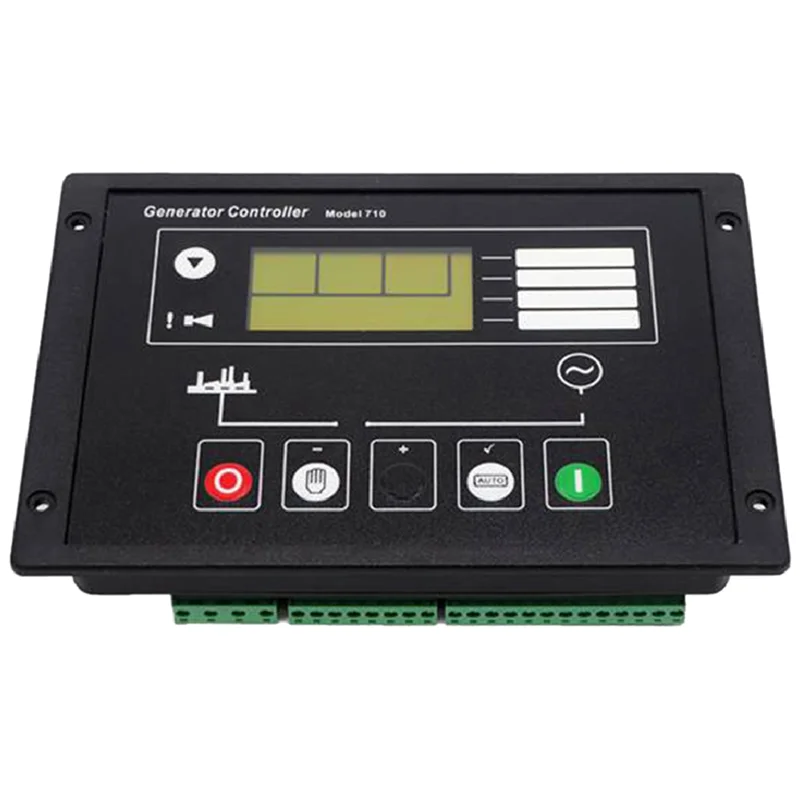 

-AT52 DSE710 Diesel Generator Auto Start Control Panel For Deep Sea Electronics Spare Parts Auto Manual Start Control Module
