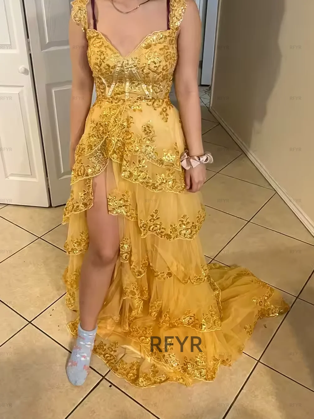 Рисунок 5 - RFYR Фиолетовое вечернее платье