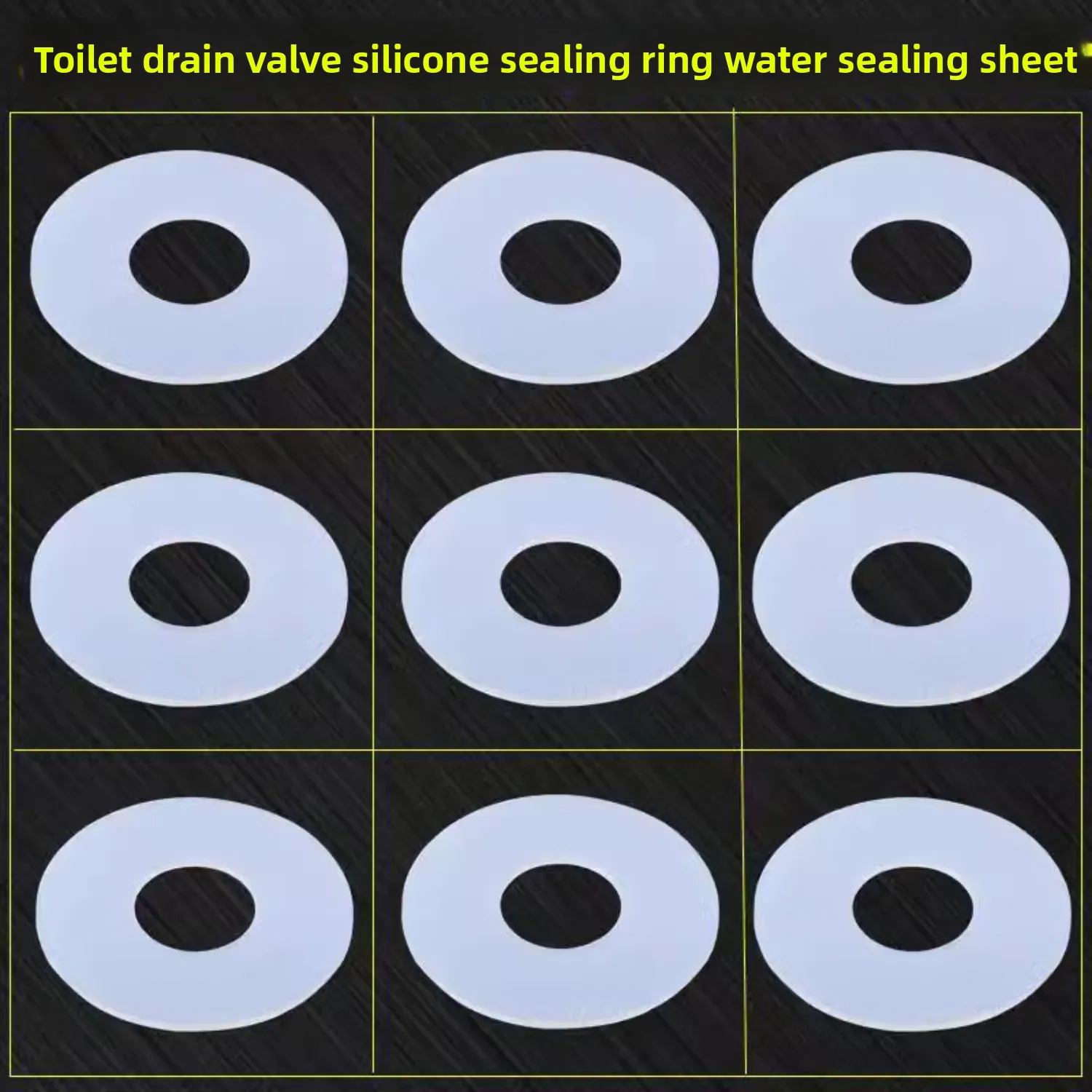 

Laixin is suitable for Wrigley toilet accessories, water tank outlet valve, silicone sealing ring, drain valve sealing leather.