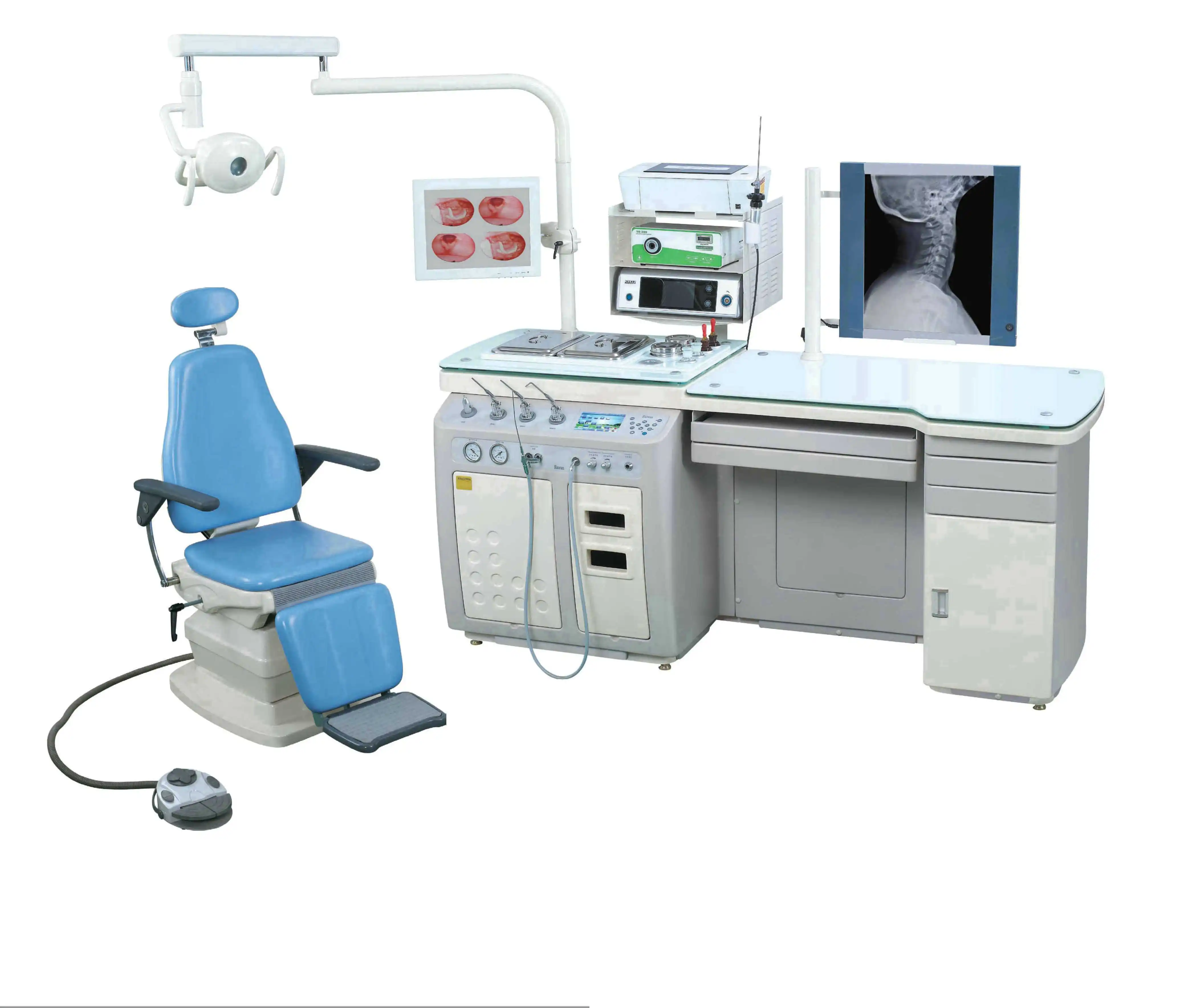 High Quality Cheap Price ENT Workstation ENT Treatment Unit With Electric Patient Chair