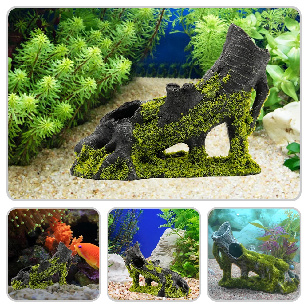 Branch Landscaping Decoration Desktop Fish Tank Tree Trunk Resin Realistic Aquarium