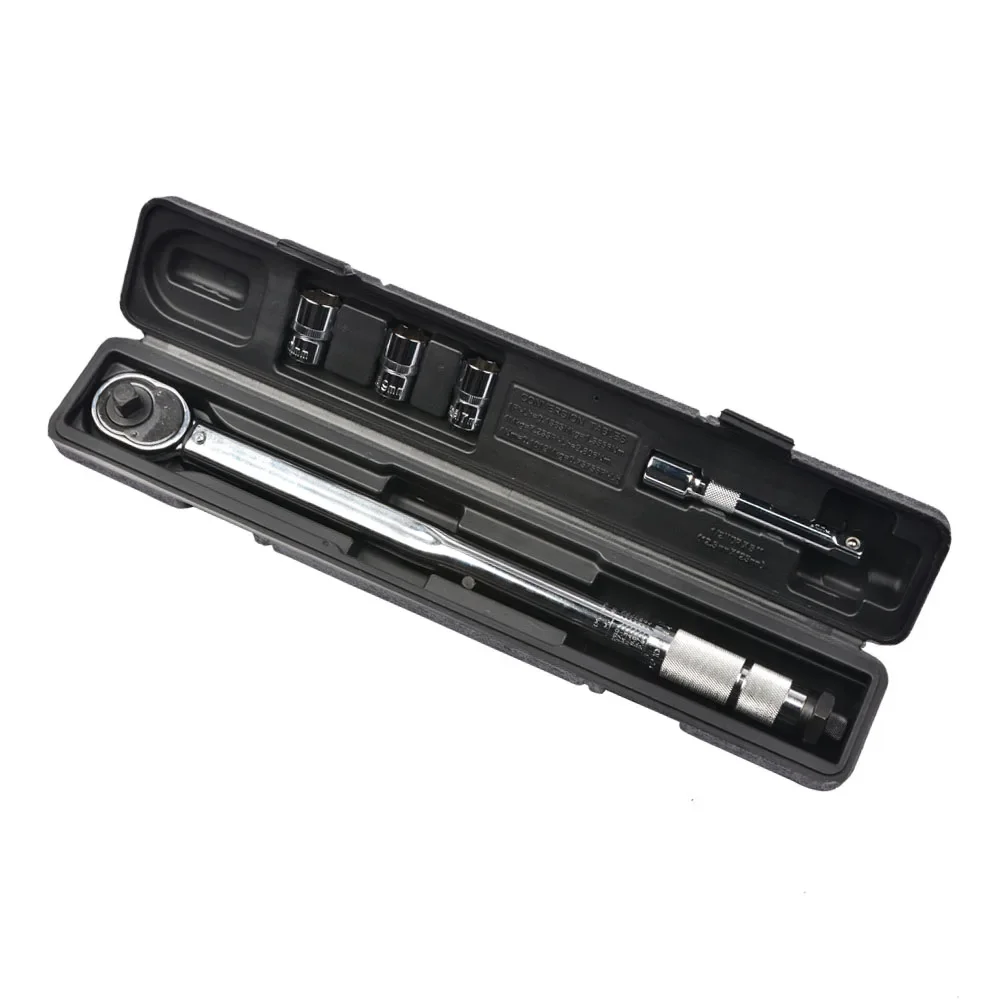 

003 Torque Wrench w Automatic Gauge 1/2" inch Drive 28 - 210Nm Hand Tool