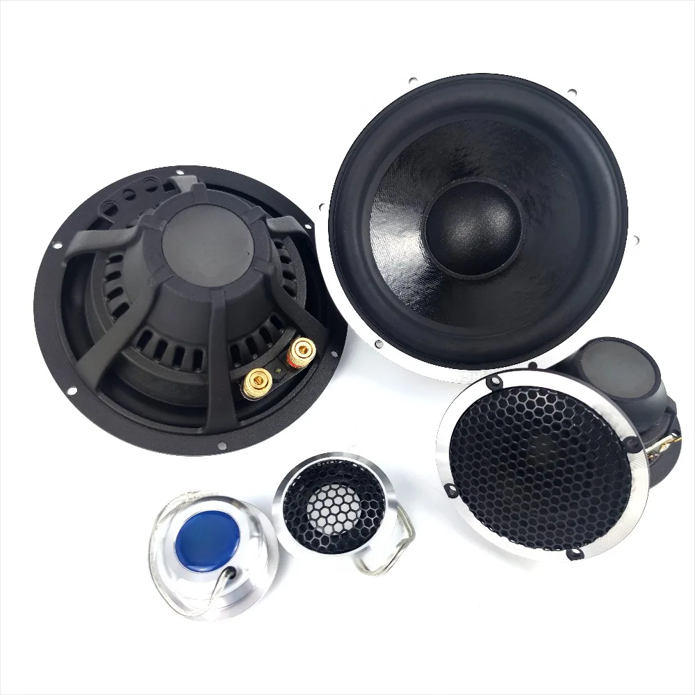 High-quality 92DB 6.5 professional car audio system 3-way iron door car speaker with high-efficiency components