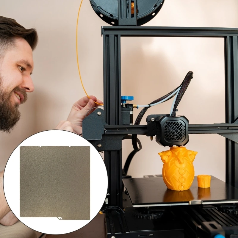 

Гибкий лист пластины PEI Сборка двойного 3D -принтера аксессуара горячего кровати для S1 D2RC