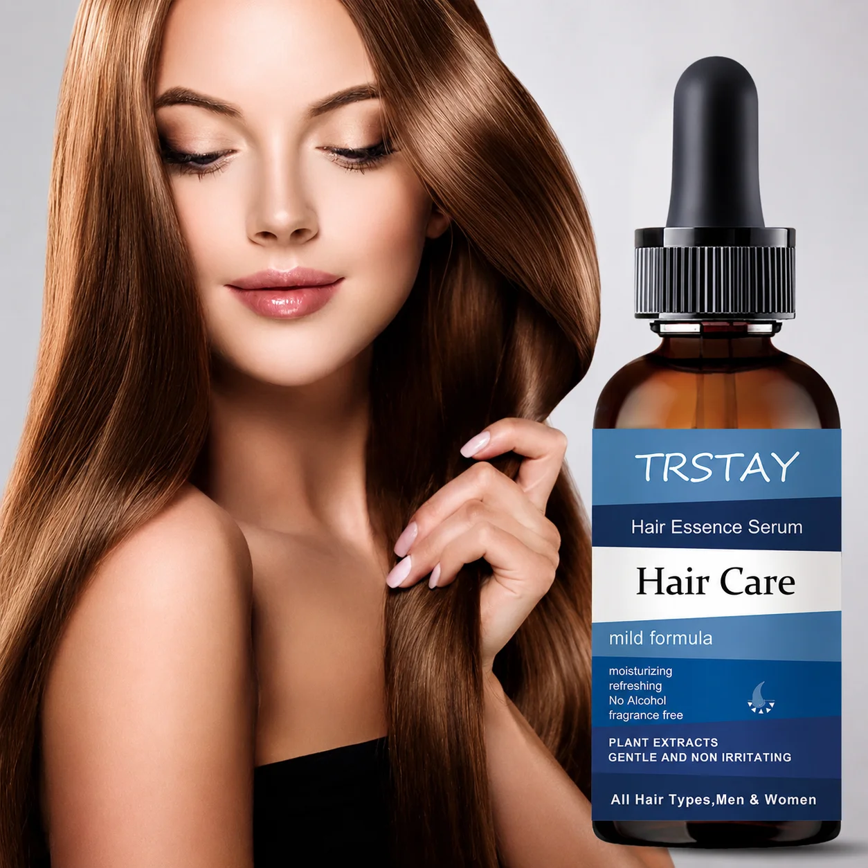 

TRSTAY Gentle Hair Serum - Refreshing and Nourishing Scalp, Smoothing and Shining Hair Oil