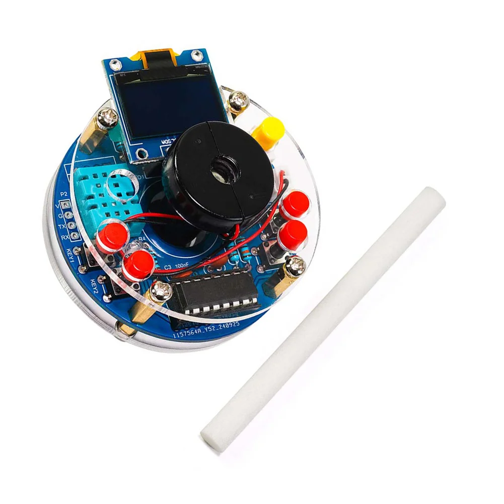 USB Humidifier DIY Kit With For Oled Display For Soldering Practice Temperature Humidity Monitor Atomizer Circuit Welding Parts