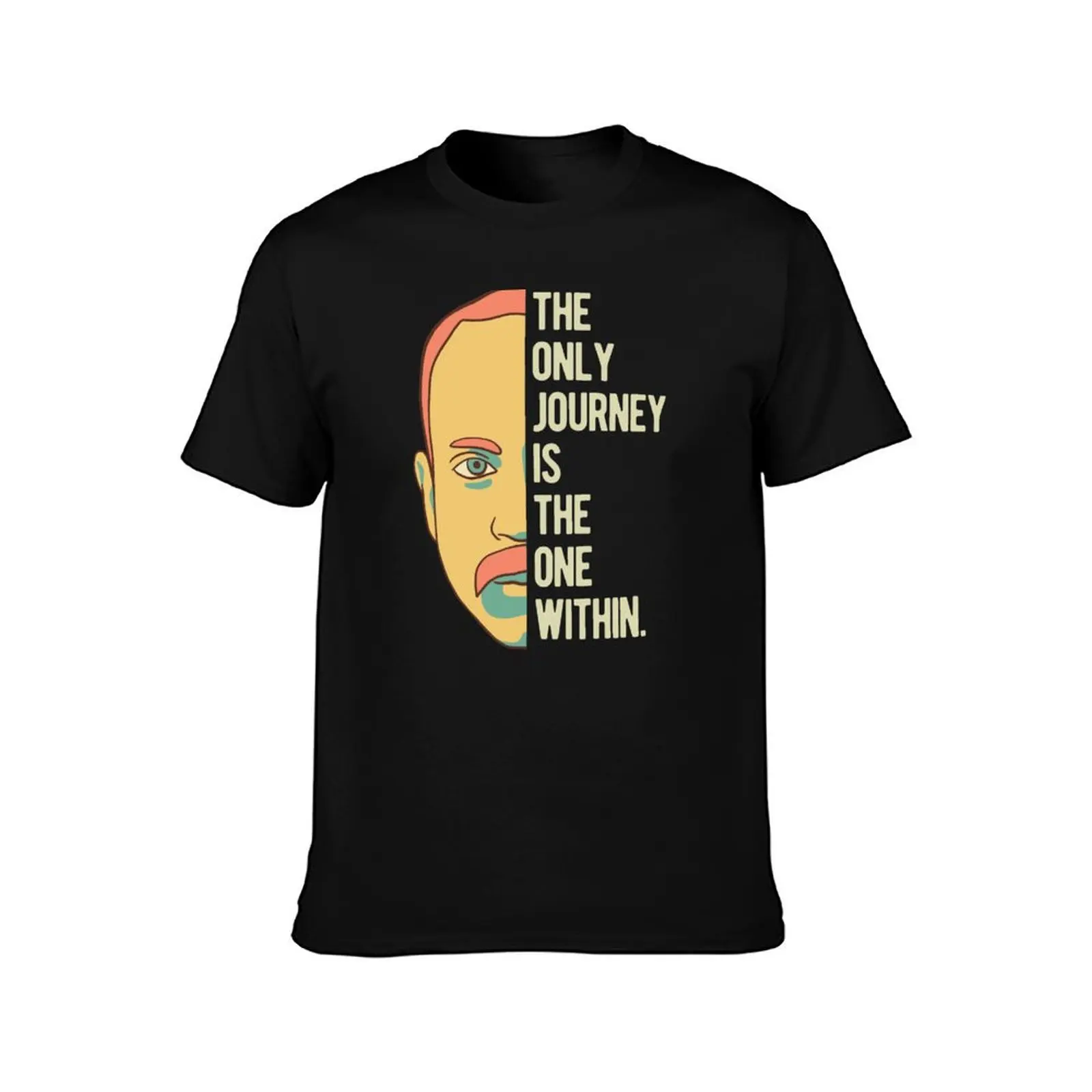 Rainer Maria Rilke Quote T-Shirt Work Short Sleeve Cotton Top T-Shirt