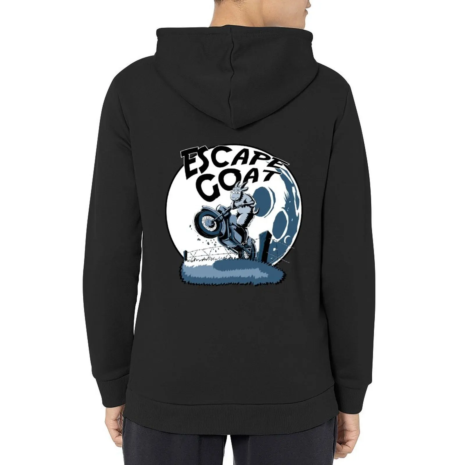 

Escape Goat Hoodie men's clothes korean style clothes japanese style men's sweat-shirt tracksuit