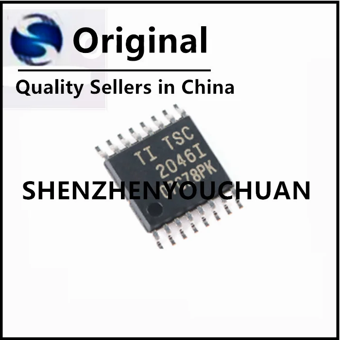 (1-100piece)TSC2046IPWR  TSC2046I   TSSOP-16   IC Chipset New Original