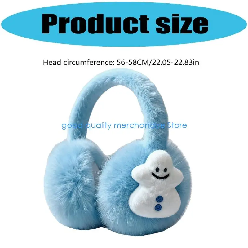 Y5JD أغطية الأذن الفاخرة المقاومة للرياح لتدفئة الأذن في الشتاء أساسية للارتداء اليومي