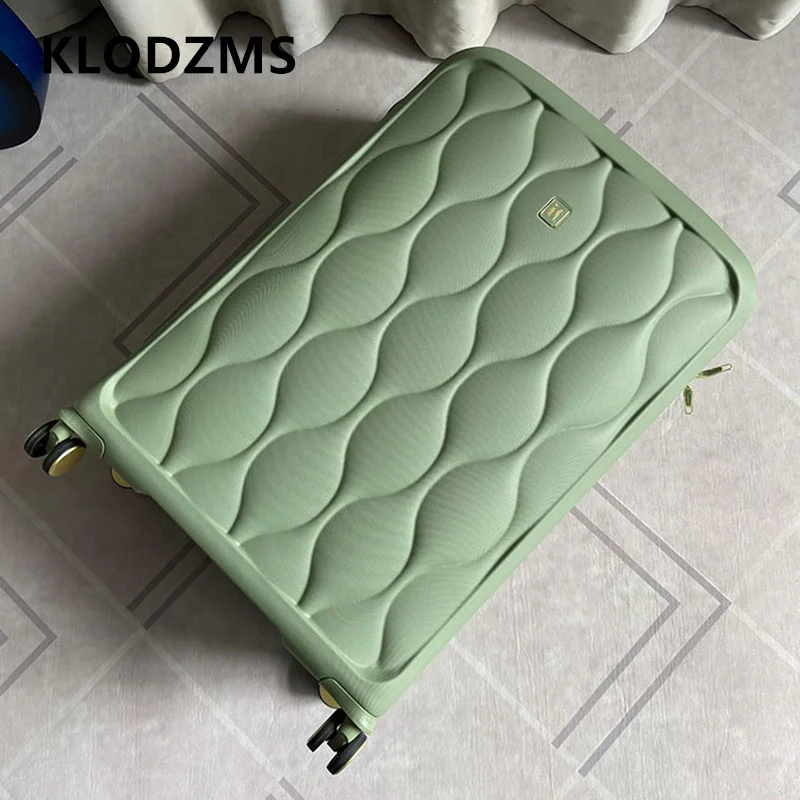 KLQDZMS جديد 20 "29 بوصة سعة كبيرة حقيبة تروللي بعجلات للرجال PC الصعود صندوق الطلاب كلمة المرور صندوق المرأة حمل على السفر الأمتعة #4